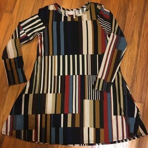 Striped dress with pockets